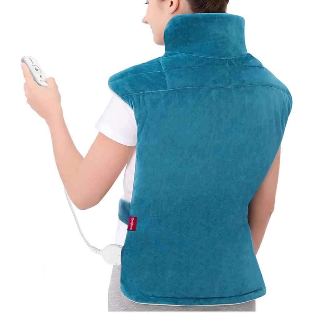 Comfytemp Weighted Heating Pad for Back Pain Relief,  Large Electric Heating Pad